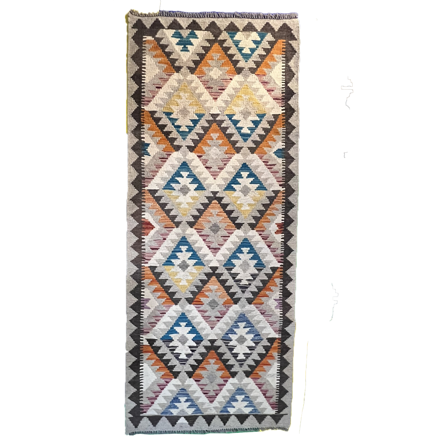 Kilim Tribal Handwoven Rug 2’7’’ X 6’7’’