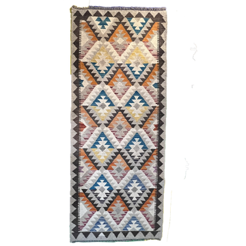 Kilim Tribal Handwoven Rug 2’7’’ X 6’7’’
